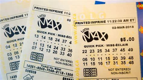 lotto max encore payout